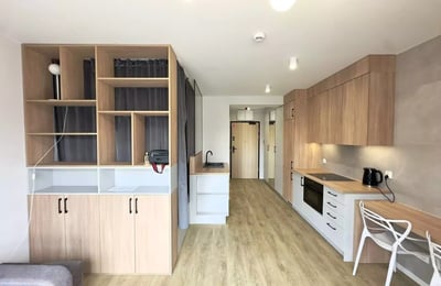 Long-term rental of a 1-bedroom apartment in Wrocław, st. Partynicka 5