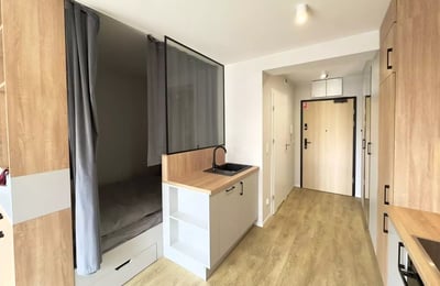 Long-term rental of a 1-bedroom apartment in Wrocław, st. Partynicka 5