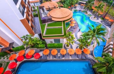 Long-term rental of a studio at The Beach Heights Resort, Kata, Phuket