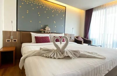 Long-term rental of a studio at The Beach Heights Resort, Kata, Phuket