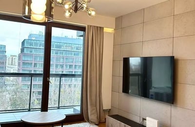 Долгосрочная аренда 2-комнатной квартиры 44 м2 в Варшаве, район Мокотув