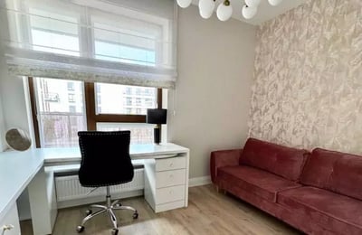 Long-term rental of a 3-bedroom apartment 72 m2 in Warsaw, Mokotów district