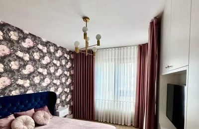 Long-term rental of a 3-bedroom apartment 72 m2 in Warsaw, Mokotów district