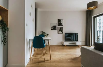 Long-term rental of a 2-rooms apartment in Wrocław, Poland, ul. Walońska