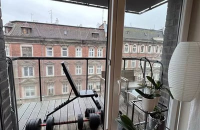 Long-term rental of a 2-room apartment in Wrocław, st. Sikorskiego, Poland