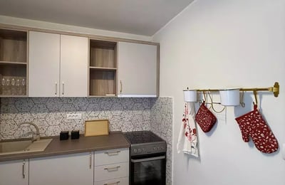 Long-term rental of a new 2-rooms apartment in central Belgrade, near Kalemegdan Fortress, Serbia