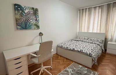 Long-term rental of a new 2-rooms apartment in central Belgrade, near Kalemegdan Fortress, Serbia