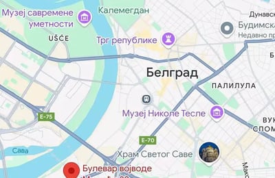 Долгосрочная аренда 3-комнатной квартиры в районе Сеняк, Белград, Сербия