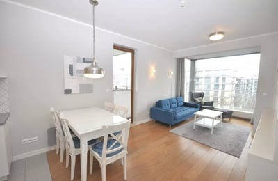 Long-term rental of a 3-room apartment in Warsaw, Mokotów district, Poland