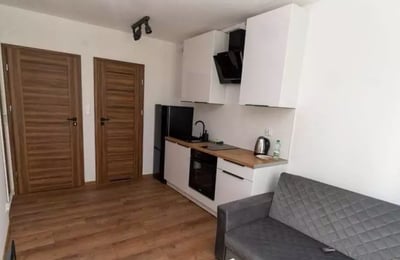 Long-term rental 21 m² high-standard apartment with 1 room and a courtyard in Prądnik Czerwony, Kraków