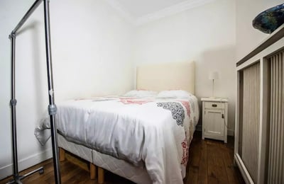 Long-term rental studio (28 m²) near Métro Courcelles, 75008 Paris, France