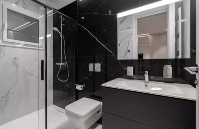 Spacious designer apartment for long-term rent with Sagrada Familia view in Barcelona