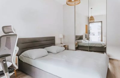 Long-term rental modern apartment with gym and spa, Wrocław, Poland