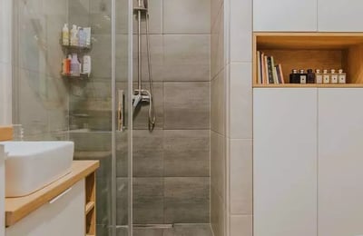 Long-term rental modern apartment with gym and spa, Wrocław, Poland