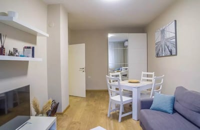 Long-term rental 2-room apartment in the center of Belgrade, Serbia
