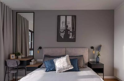 Долгосрочная аренда современной 2-комнатной квартиры в районе Воля, Варшава