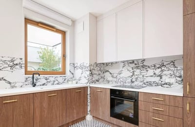 Long-term rental 2-room brand-new apartment in a gated community, Wola, Warsaw