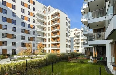 Long-term rental 2-room brand-new apartment in a gated community, Wola, Warsaw