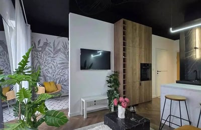 Long-term rental two-room apartment in Podgórze, Kraków