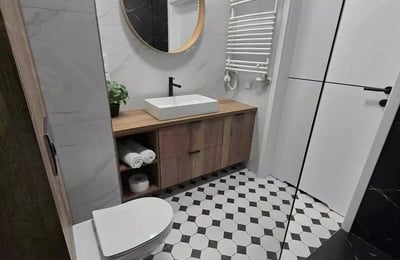 Long-term rental two-room apartment in Podgórze, Kraków