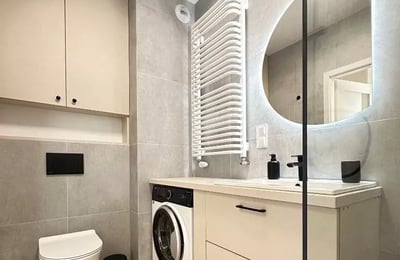 Long-term rental of a modern two-room apartment with a balcony in Prądnik Biały, Kraków