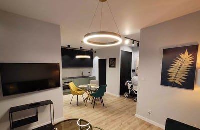 Long-term rental stylish 2-room apartment with balcony in Zabłocie, Kraków