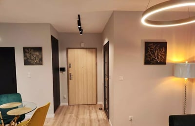 Long-term rental stylish 2-room apartment with balcony in Zabłocie, Kraków