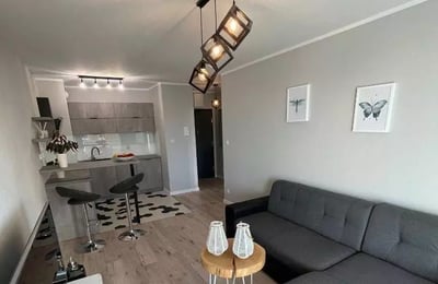 Long term rental cozy 2 room apartment with garden in Wrocław