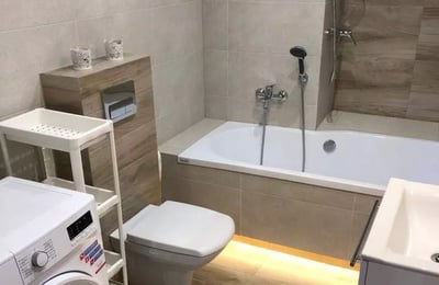 Long term rental 2 room apartment with garden and parking in Wrocław