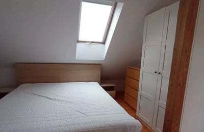 Long term rental 3 room apartment with balcony and parking in Wrocław