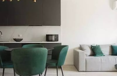 Long-term rental 2-room apartment in a prestigious complex on Księcia Witolda St, Wrocław