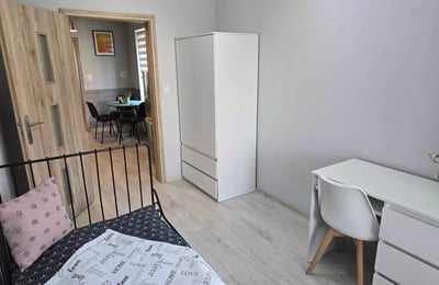 Long-term rental renovated 2-room 46 m² apartment on Kromera St, Wrocław