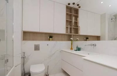 Long-term renta 3-room apartment with balcony and parking in Mokotów, Warsaw