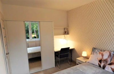 Long-term rental 3-room renovated apartment with internet in Swojczyce, Wrocław