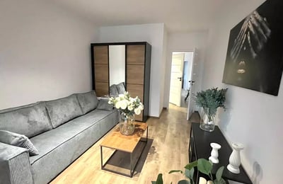 Long-term rental brand-new 2-room apartment in modern 2024 complex on Sienkiewicza, Wrocław