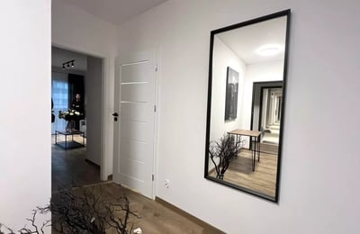 Long-term rental brand-new 2-room apartment in modern 2024 complex on Sienkiewicza, Wrocław