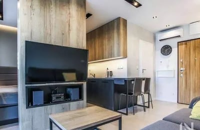 Долгосрочная аренда уютной квартиры рядом с рекой Вислой в Кракове