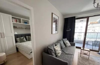 Long-term rental — Cozy apartment with balcony in Wola district, Warsaw