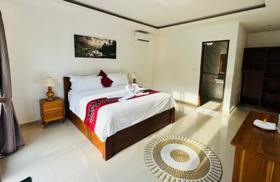 Long-term rental brand new Villa with rice field view – Ubud, Indonesia