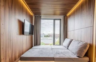 Long-term rental studio near Magnolia Park, Wrocław, Poland