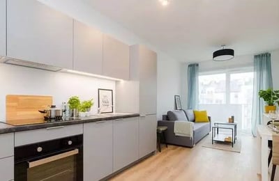 Long-term rental modern 2-room apartment in Jagodno, Wrocław