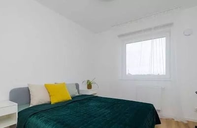 Long-term rental bright 3-room apartment in Jagodno, Wrocław