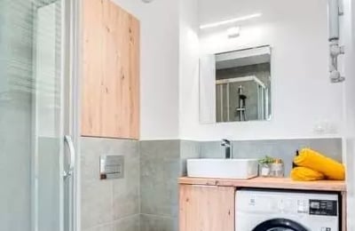 Long-term rent cozy studio in Gaj, Wrocław (Pet-Friendly)