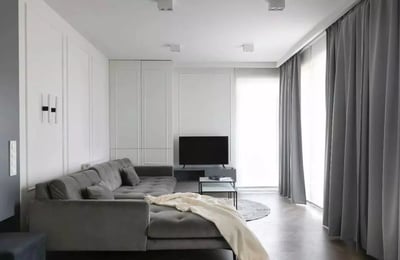 Long-term rental of a modern 2-room apartment with a balcony in Bronowice, Krakow