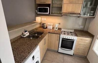 Alquiler a largo plazo monoambiente con balcón y lavadora en Núñez, Buenos Aires