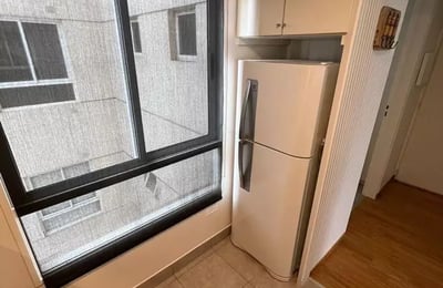 Alquiler a largo plazo monoambiente con balcón y lavadora en Núñez, Buenos Aires