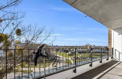 Long-term rent 2-room apartment with a balcony in Mokotów, Warsaw