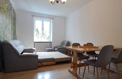 Long-Term rental 2-room apartment with separate kitchen in Sępolno, Wrocław