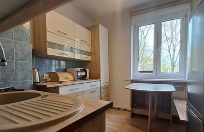 Long-Term rental 2-room apartment with separate kitchen in Sępolno, Wrocław