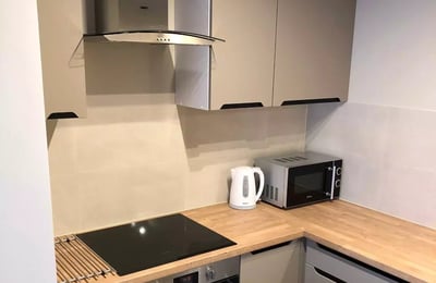 Long-term rental 2-room apartment with balcony in a new building, Poświętne, Wrocław